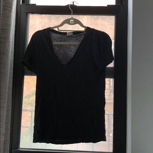 J. Crew grey v neck tee